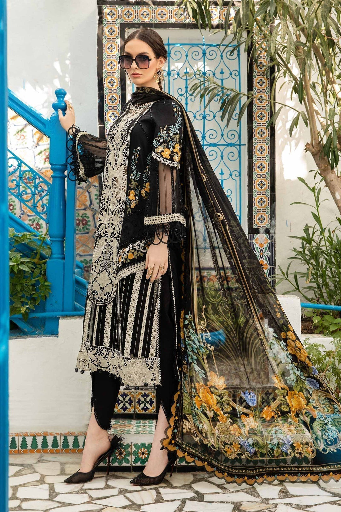 Maria B - D-2415-B- Lawn - House Of Hania