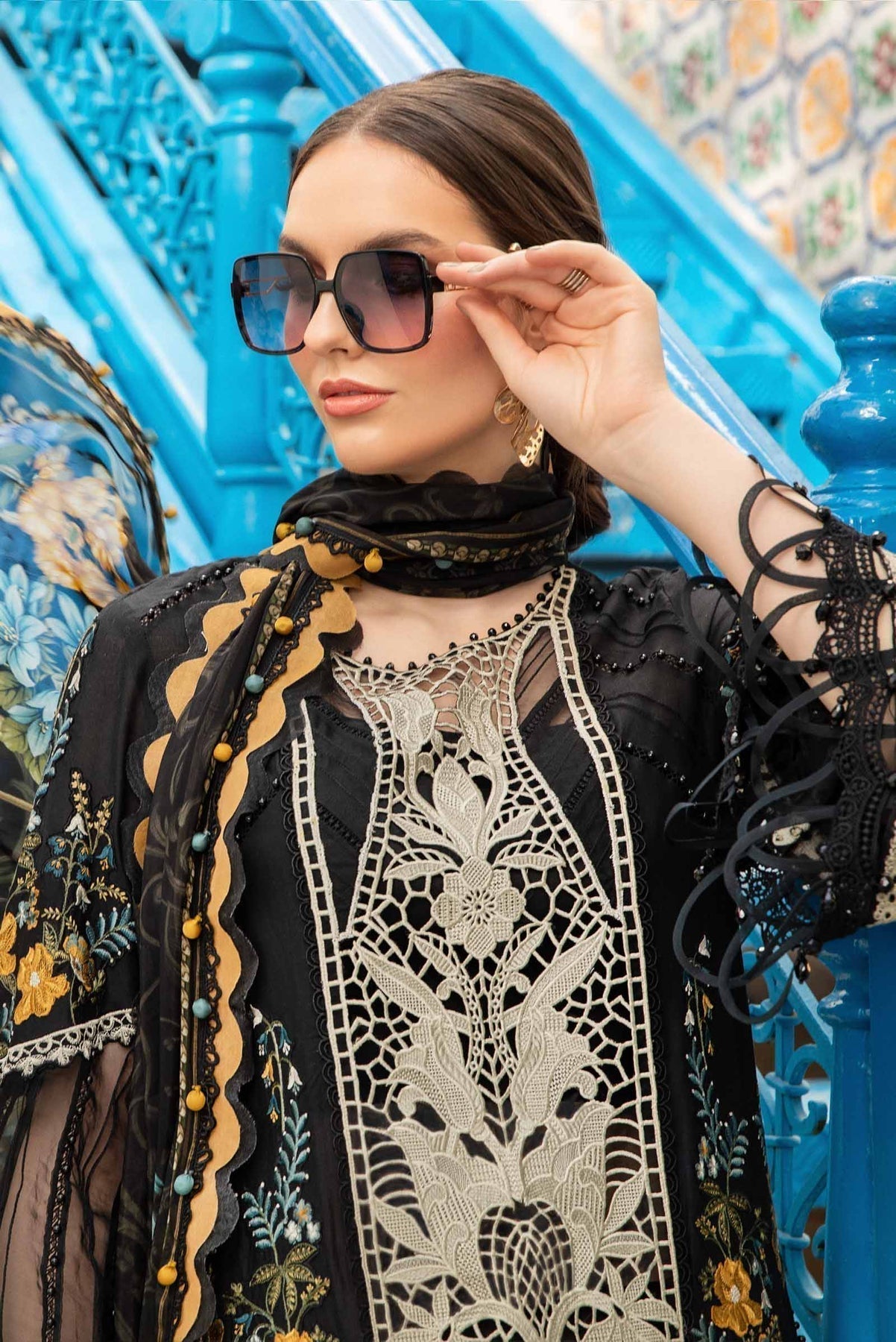 Maria B - D-2415-B- Lawn - House Of Hania