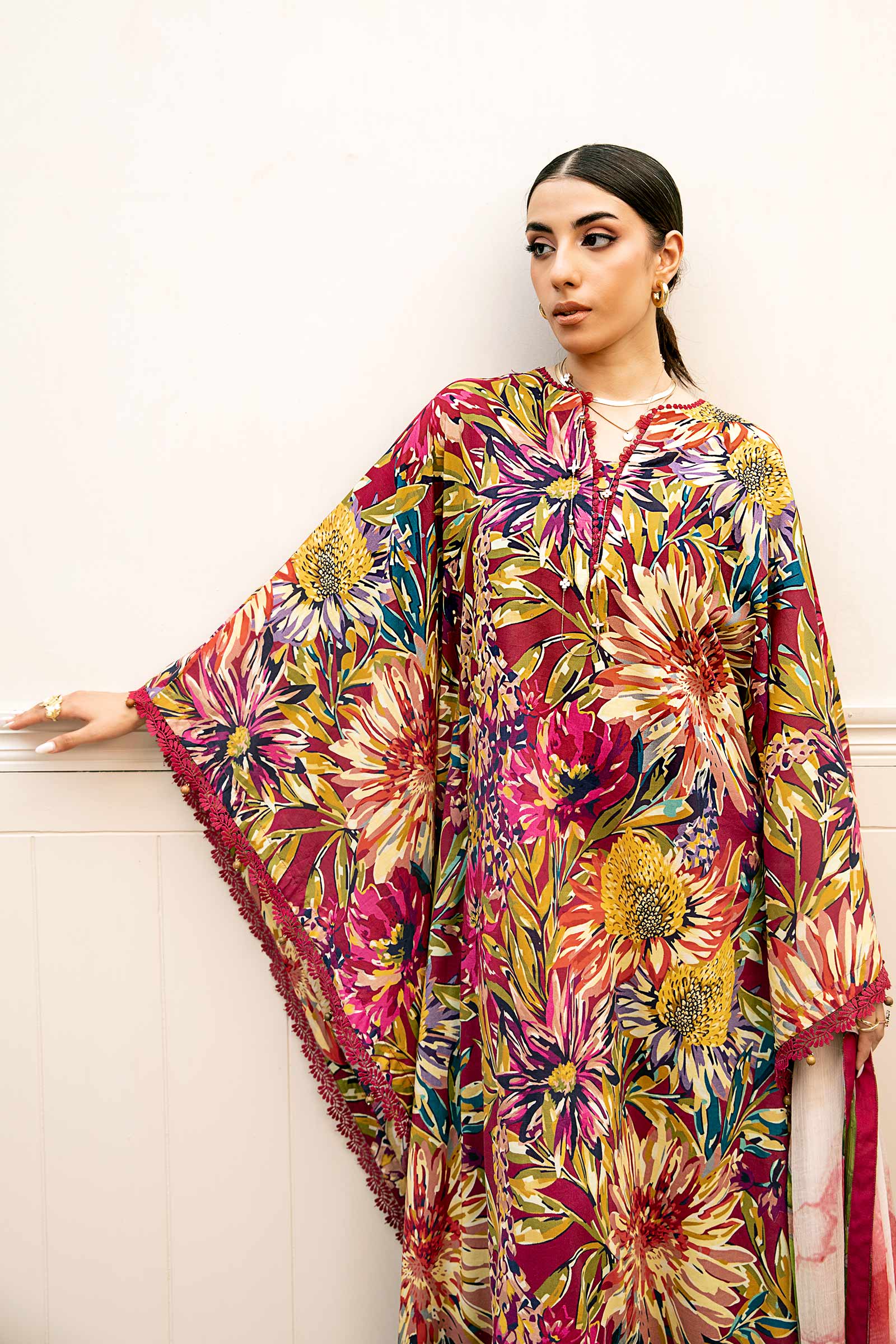 Maria B | Eid Basic Lawn | MB-CUS25-903B - House Of Hania