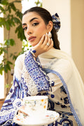 Maria B | Eid Basic Lawn | MB-CUS25-904A - House Of Hania