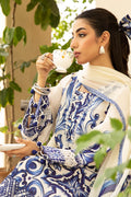 Maria B | Eid Basic Lawn | MB-CUS25-904A - House Of Hania