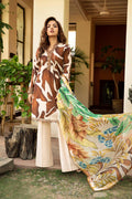 Maria B | Eid Basic Lawn | MB-CUS25-905A - House Of Hania