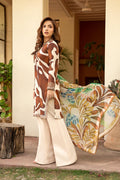 Maria B | Eid Basic Lawn | MB-CUS25-905A - House Of Hania