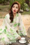 Maria B | Eid Basic Lawn | MB-CUS25-906B - House Of Hania