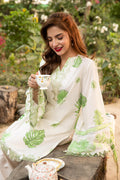 Maria B | Eid Basic Lawn | MB-CUS25-906B - House Of Hania