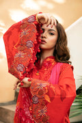 Maria B | Eid Basic Lawn | MB-CUS25-907A - House Of Hania