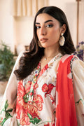 Maria B | Eid Basic Lawn | MB-CUS25-907B - House Of Hania