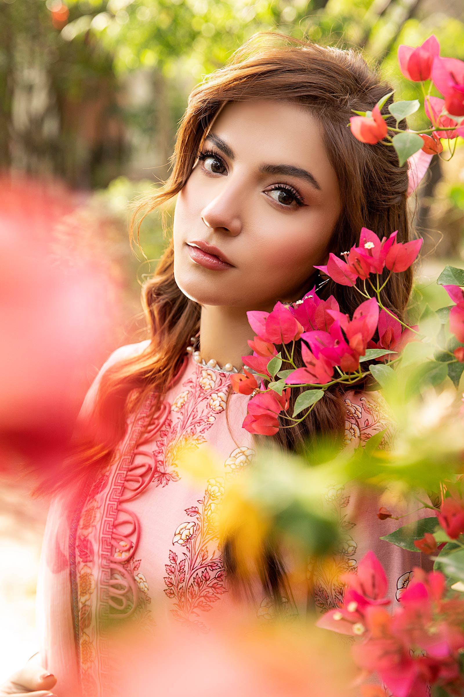 Maria B | Eid Basic Lawn | MB-CUS25-908A - House Of Hania