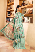 Maria B | Eid Basic Lawn | MB-CUS25-908B - House Of Hania