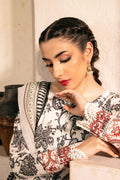 Maria B | Eid Basic Lawn | MB-CUS25-909A - House Of Hania