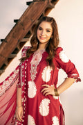 Maria B | Eid Basic Lawn | MB-CUS25-911A - House Of Hania