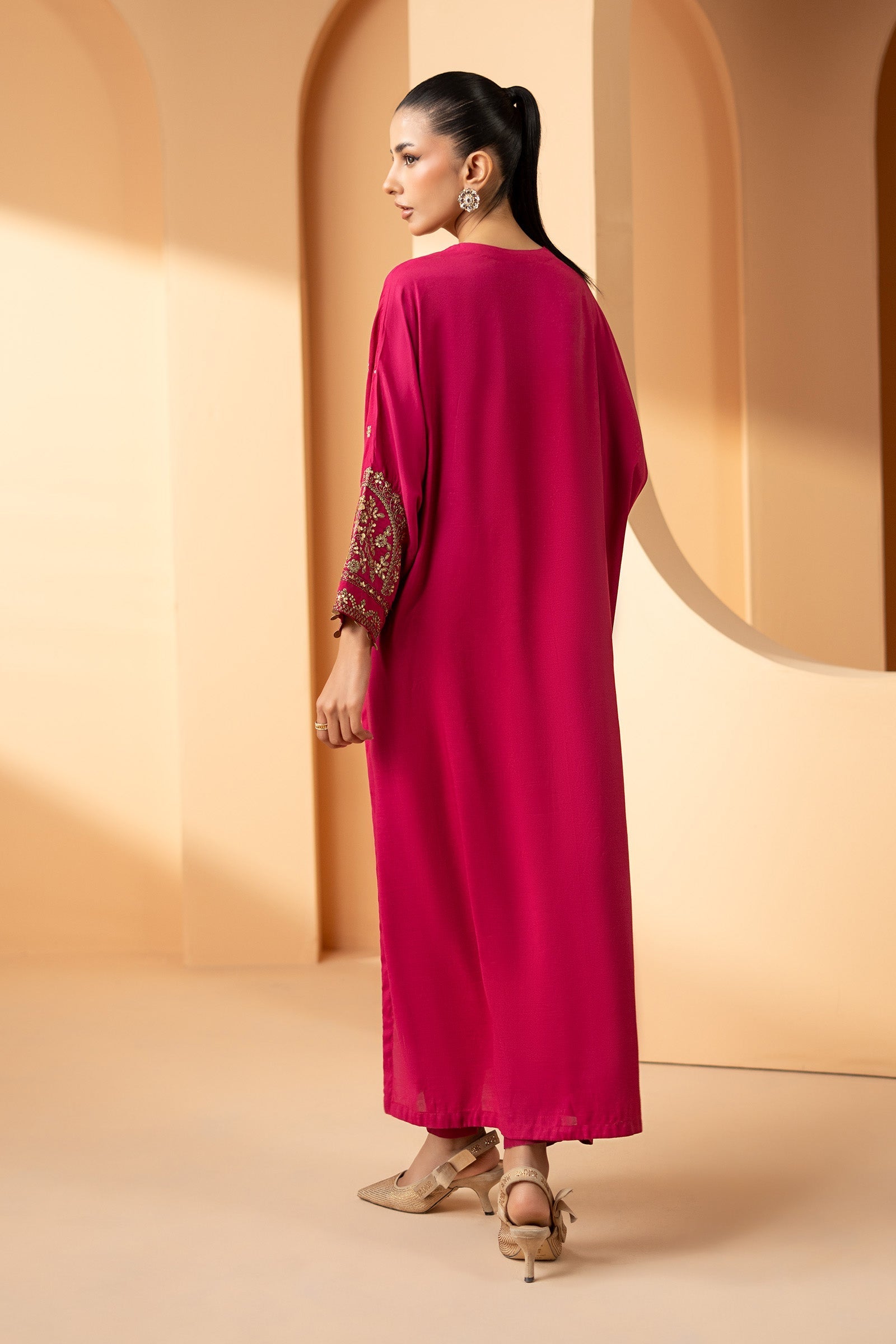 Maria B | Eid Collection 26 | 2 Piece Embroidered Grip Suit - House Of Hania