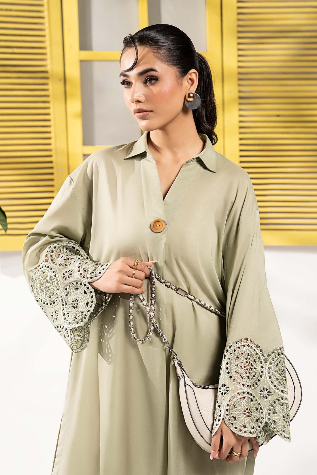 Maria B | Eid Collection 26 | 2 Piece Embroidered Lawn Suit - House Of Hania