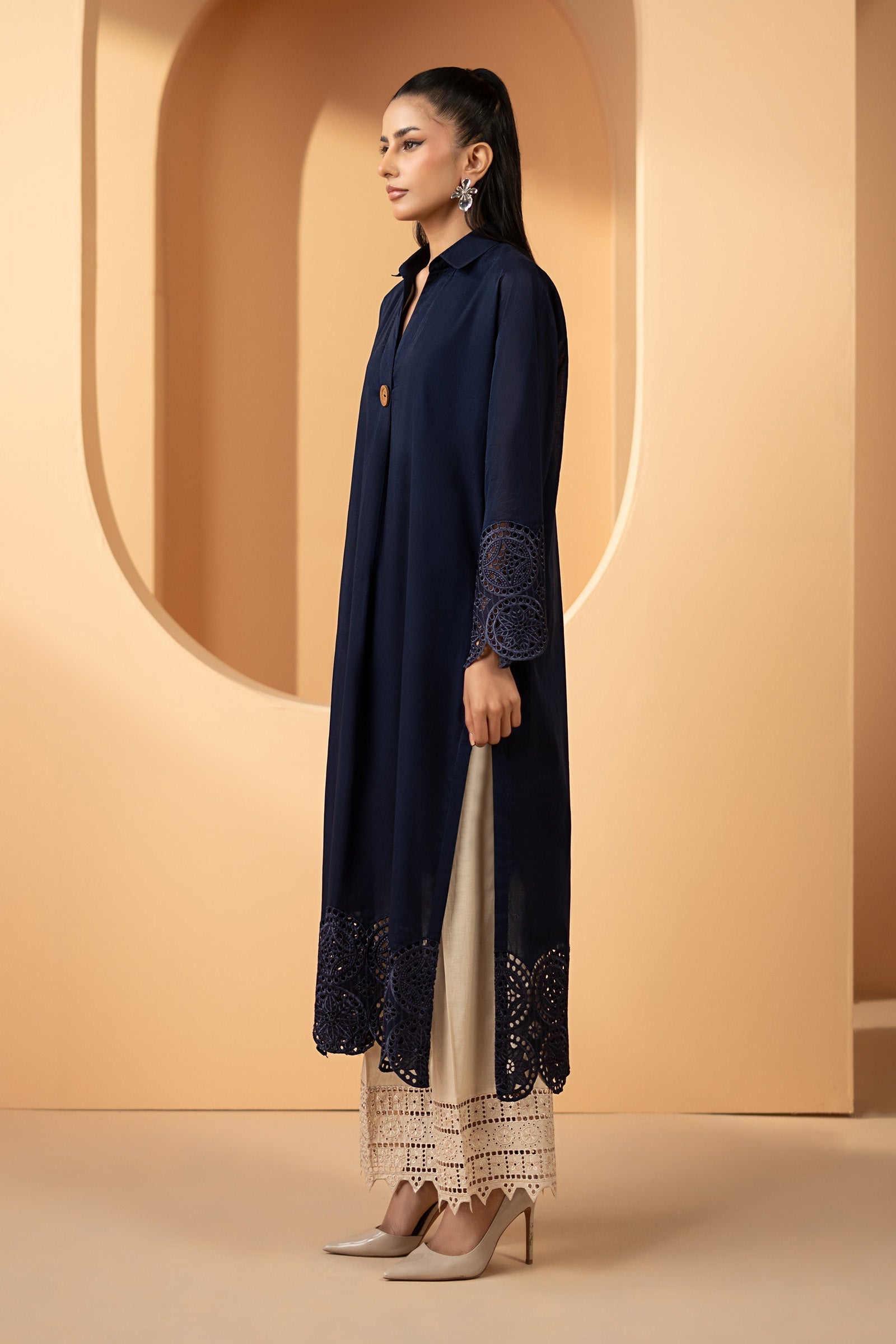 Maria B | Eid Collection 26 | 2 Piece Embroidered Lawn Suit - House Of Hania