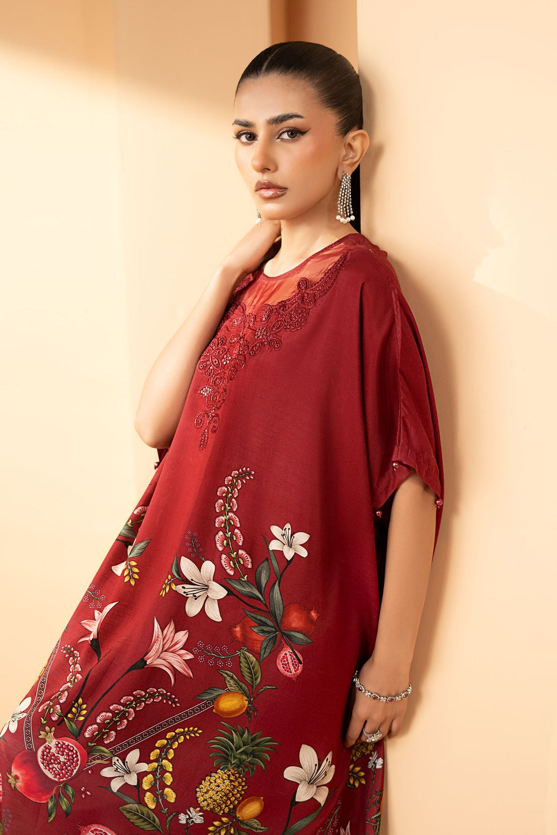 Maria B | Eid Collection 26 | 2 Piece Embroidered Raw Silk Suit - House Of Hania