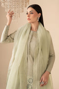 Maria B | Eid Collection 26 | 3 Piece Embellished Raw Silk Suit - House Of Hania