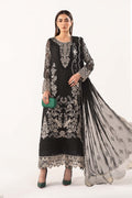 Maria B | Eid Collection 26 | 3 Piece Embroidered Chiffon Suit - House Of Hania