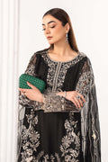 Maria B | Eid Collection 26 | 3 Piece Embroidered Chiffon Suit - House Of Hania