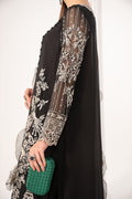 Maria B | Eid Collection 26 | 3 Piece Embroidered Chiffon Suit - House Of Hania