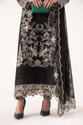 Maria B | Eid Collection 26 | 3 Piece Embroidered Chiffon Suit - House Of Hania