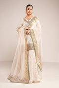Maria B | Eid Collection 26 | 3 Piece Embroidered Chiffon Suit - House Of Hania