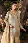Maria B | Eid Collection 26 | 3 Piece Embroidered Chiffon Suit - House Of Hania