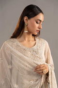 Maria B | Eid Collection 26 | 3 Piece Embroidered Cotton Net Suit - House Of Hania