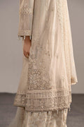 Maria B | Eid Collection 26 | 3 Piece Embroidered Cotton Net Suit - House Of Hania
