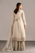 Maria B | Eid Collection 26 | 3 Piece Embroidered Cotton Net Suit - House Of Hania