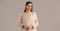 Maria B | Eid Collection 26 | 3 Piece Embroidered Cotton Net Suit - House Of Hania