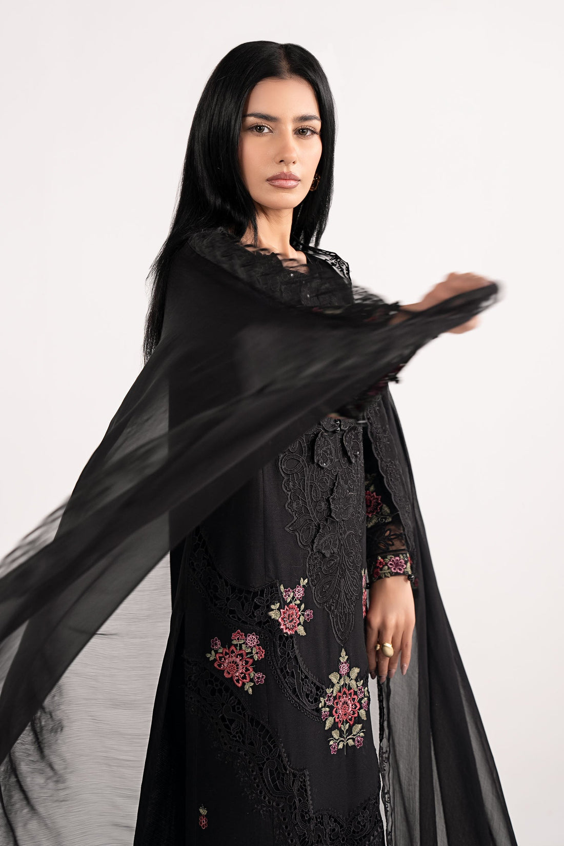 Maria B | Eid Collection 26 | 3 Piece Embroidered Dobby Lawn Suit - House Of Hania