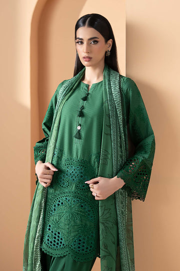 Maria B | Eid Collection 26 | 3 Piece Embroidered Dobby Lawn Suit - House Of Hania
