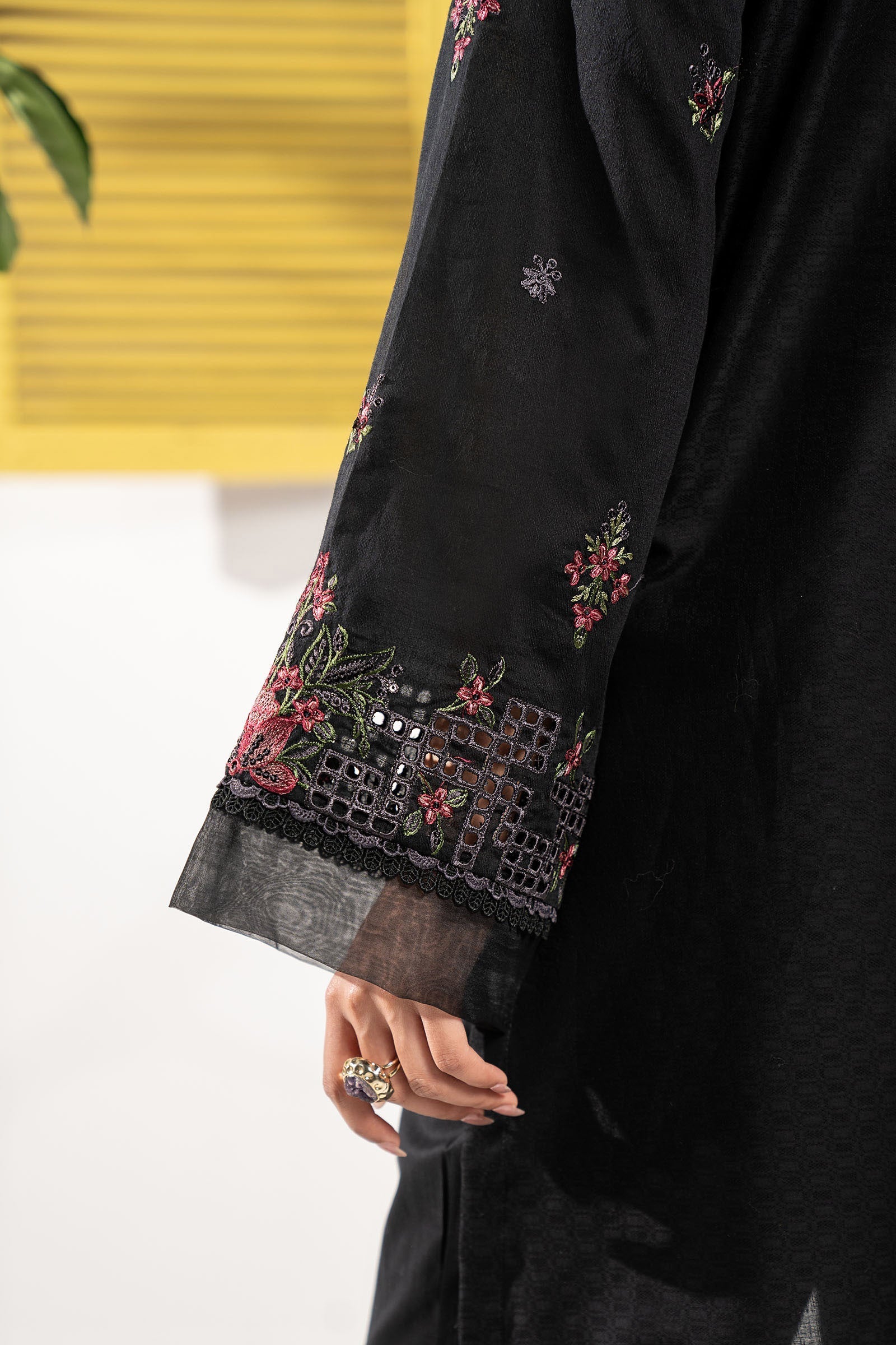 Maria B | Eid Collection 26 | 3 Piece Embroidered Dobby Lawn Suit - House Of Hania