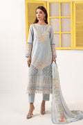 Maria B | Eid Collection 26 | 3 Piece Embroidered Dobby Lawn Suit - House Of Hania