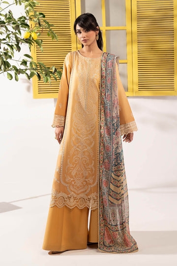 Maria B | Eid Collection 26 | 3 Piece Embroidered Dobby Lawn Suit - House Of Hania