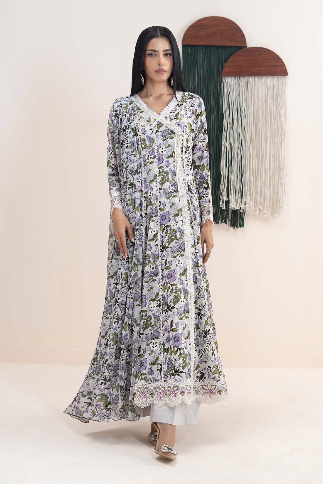 Maria B | Eid Collection 26 | 3 Piece Embroidered Lawn Suit - House Of Hania