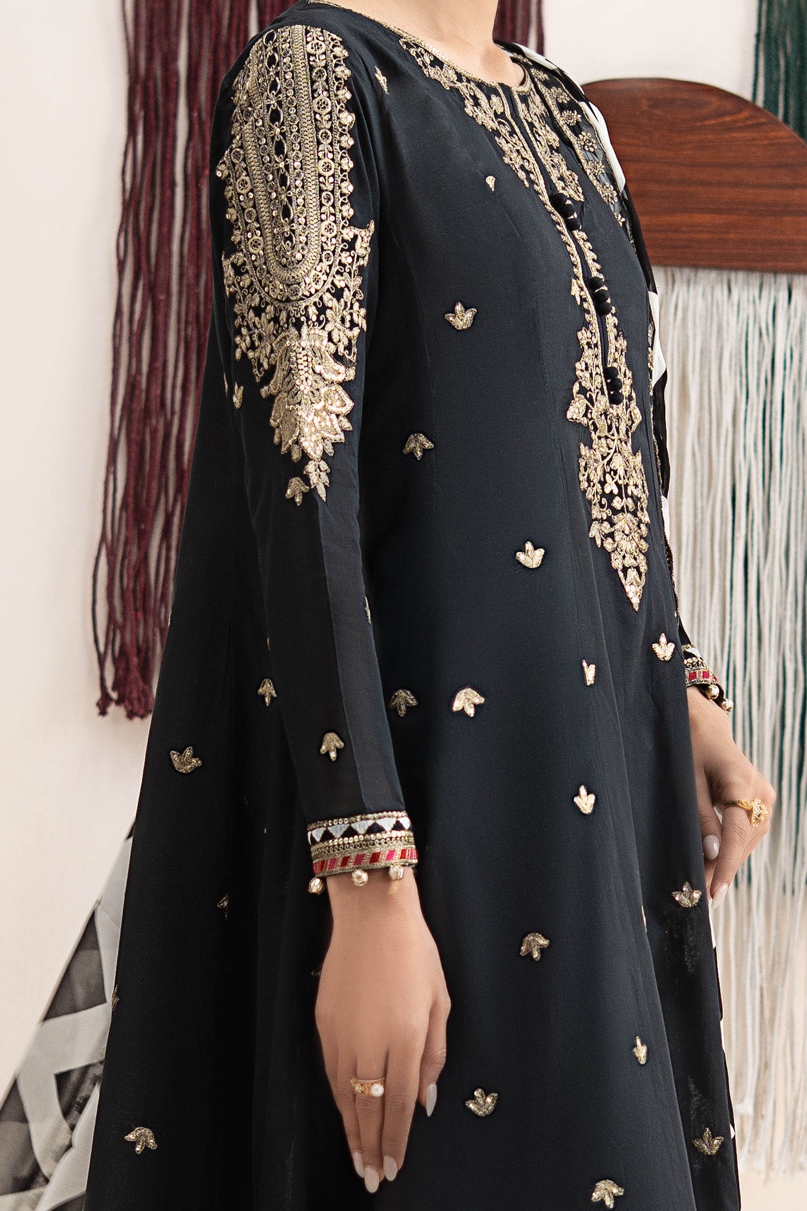 Maria B | Eid Collection 26 | 3 Piece Embroidered Lawn Suit - House Of Hania