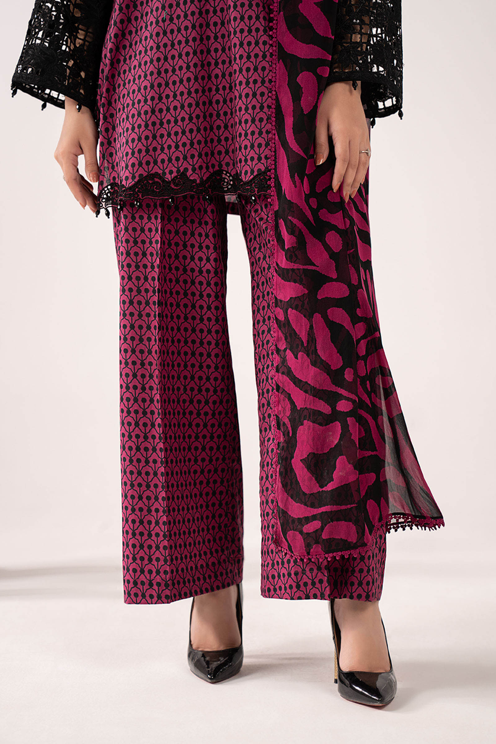 Maria B | Eid Collection 26 | 3 Piece Embroidered Lawn Suit - House Of Hania