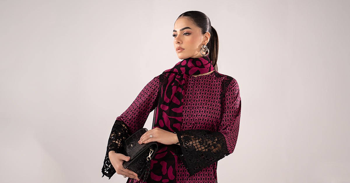 Maria B | Eid Collection 26 | 3 Piece Embroidered Lawn Suit - House Of Hania