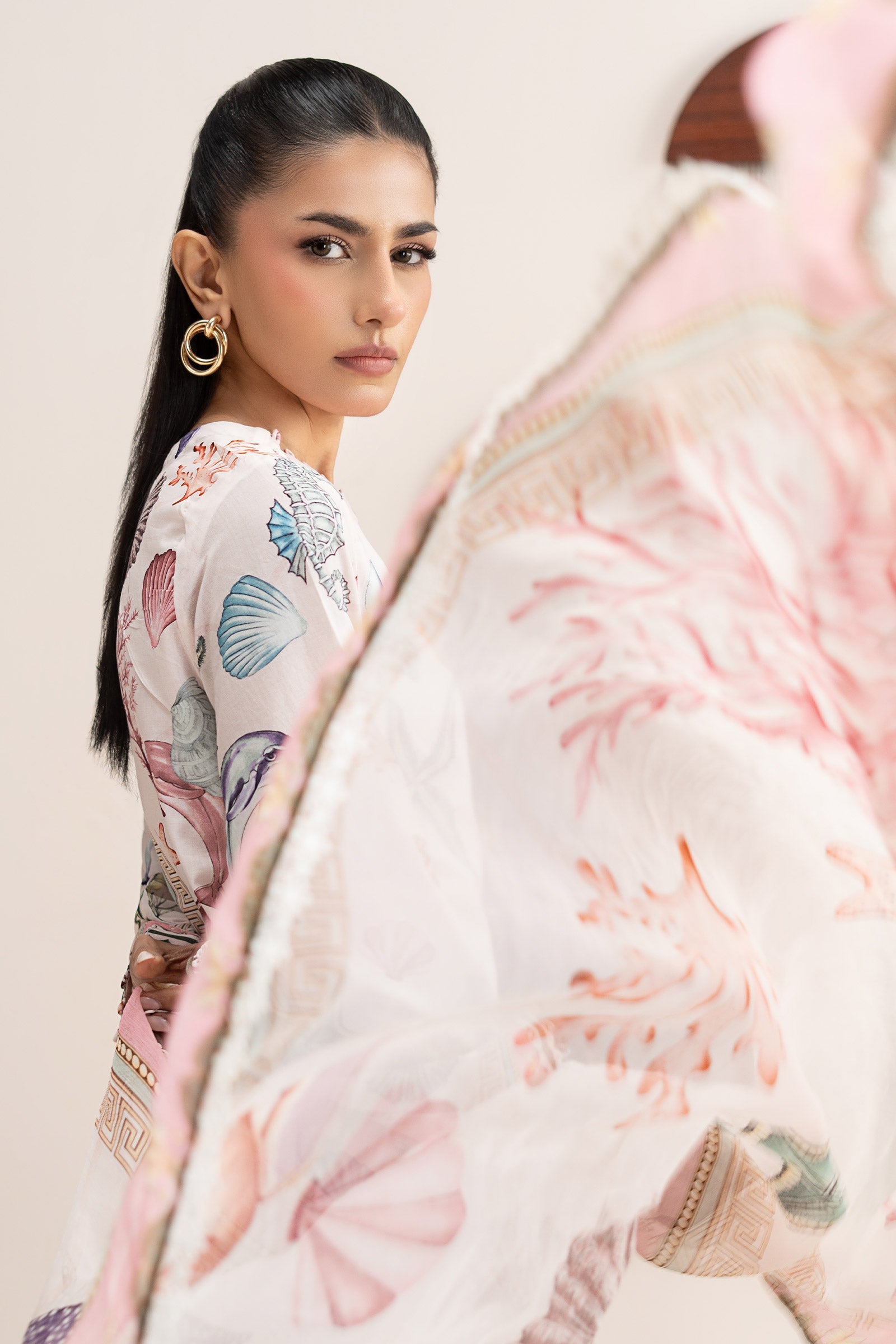 Maria B | Eid Collection 26 | 3 Piece Embroidered Lawn Suit - House Of Hania