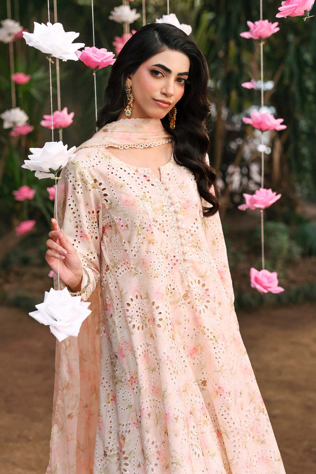 Maria B | Eid Collection 26 | 3 Piece Embroidered Lawn Suit - House Of Hania