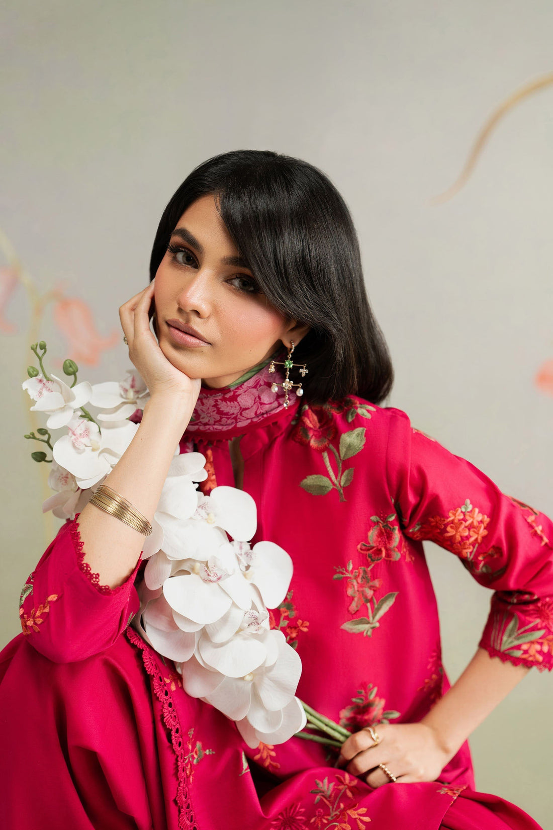 Maria B | Eid Collection 26 | 3 Piece Embroidered Lawn Suit - House Of Hania