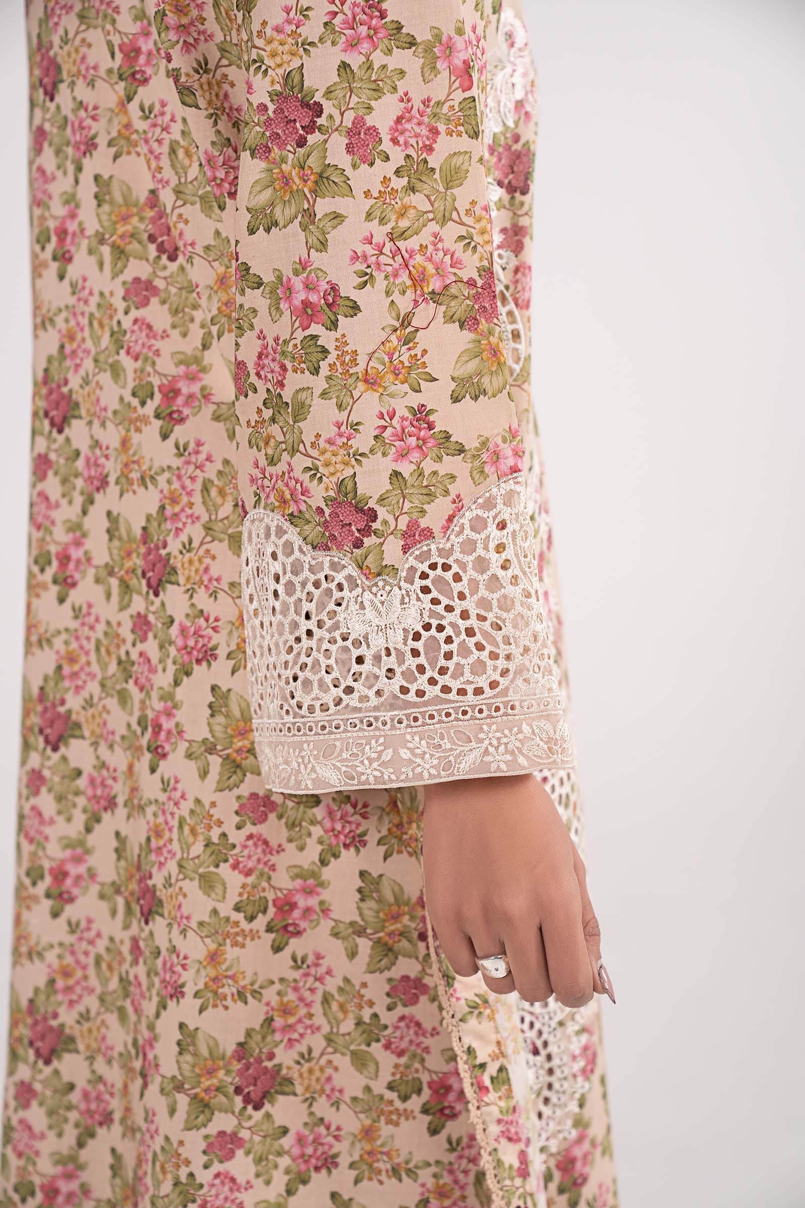 Maria B | Eid Collection 26 | 3 Piece Embroidered Lawn Suit - House Of Hania