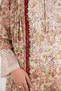 Maria B | Eid Collection 26 | 3 Piece Embroidered Lawn Suit - House Of Hania