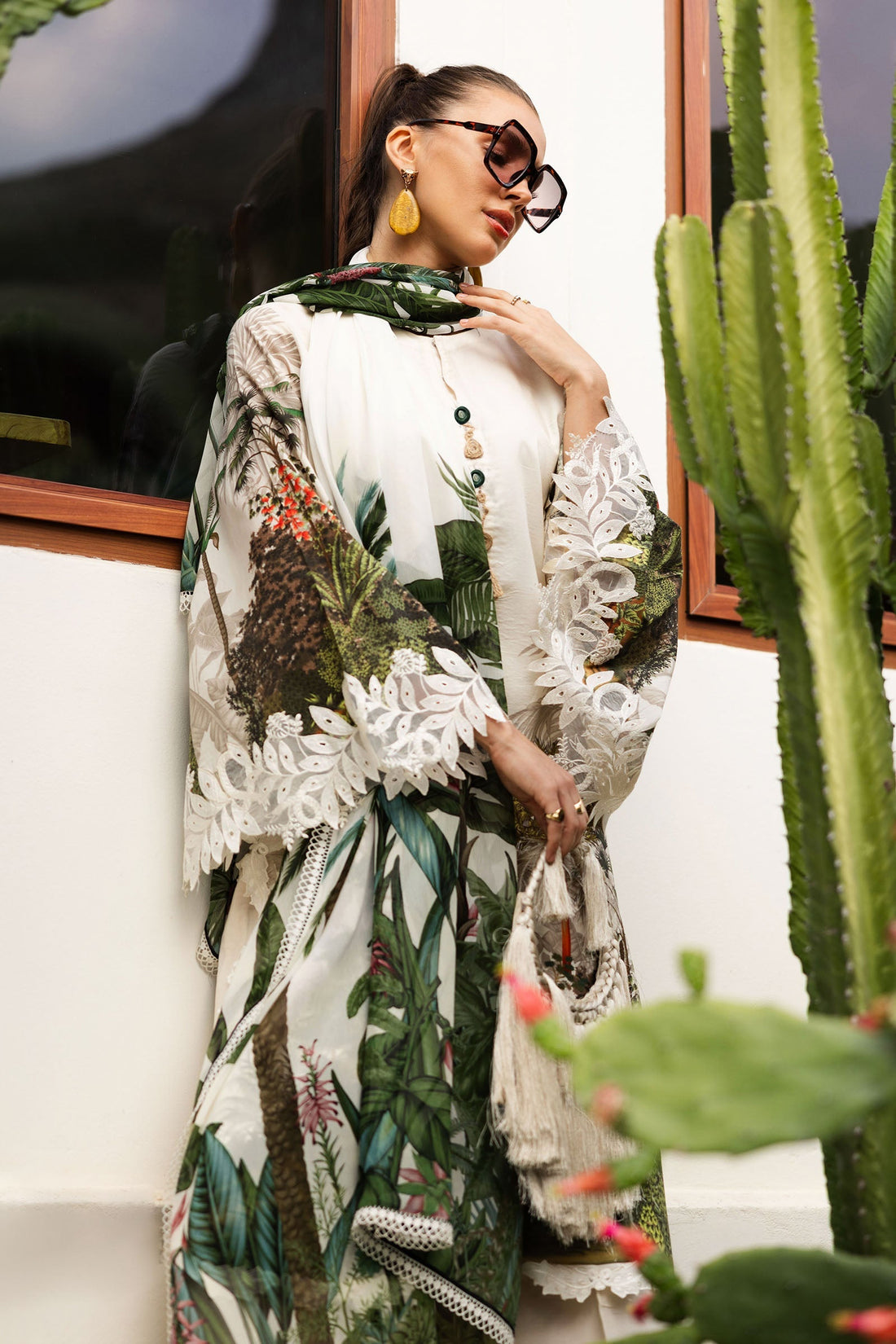 Maria B | Eid Collection 26 | 3 Piece Embroidered Lawn Suit - House Of Hania