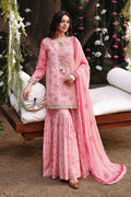 Maria B | Eid Collection 26 | 3 Piece Embroidered Lawn Suit - House Of Hania