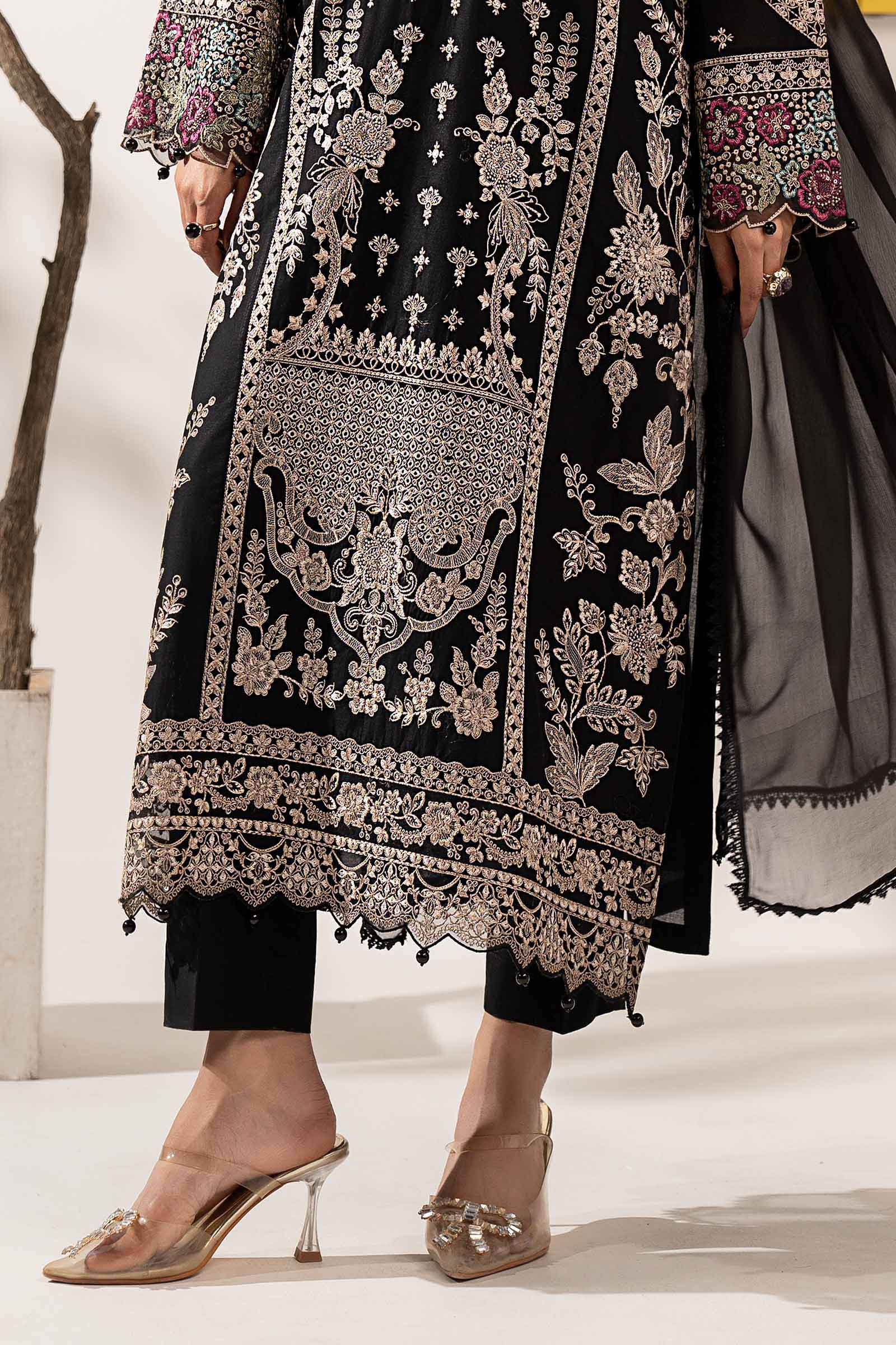 Maria B | Eid Collection 26 | 3 Piece Embroidered Lawn Suit - House Of Hania