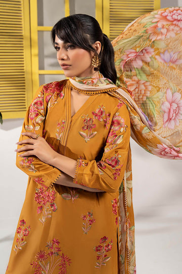 Maria B | Eid Collection 26 | 3 Piece Embroidered Lawn Suit - House Of Hania