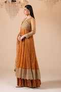 Maria B | Eid Collection 26 | 3 Piece Embroidered Net Suit - House Of Hania