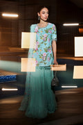 Maria B | Eid Collection 26 | 3 Piece Embroidered Net Suit - House Of Hania